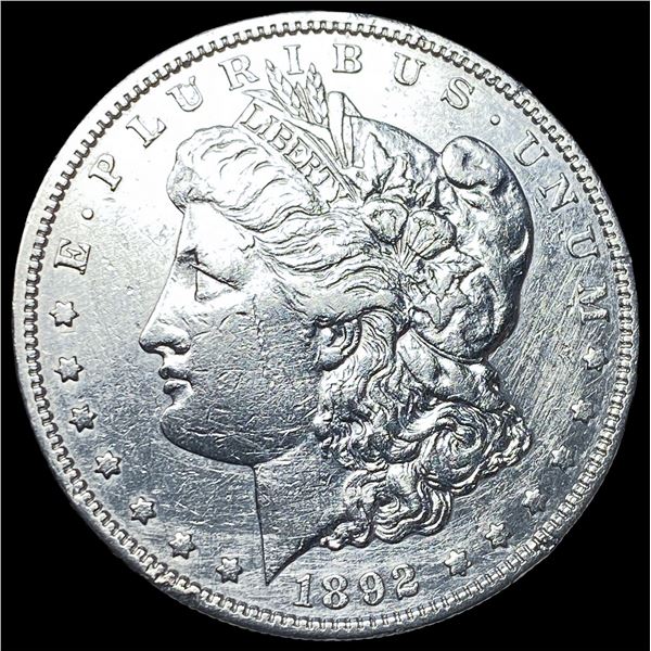 1892-S Silver Morgan Dollar NEARLY  UNCIRCULATED