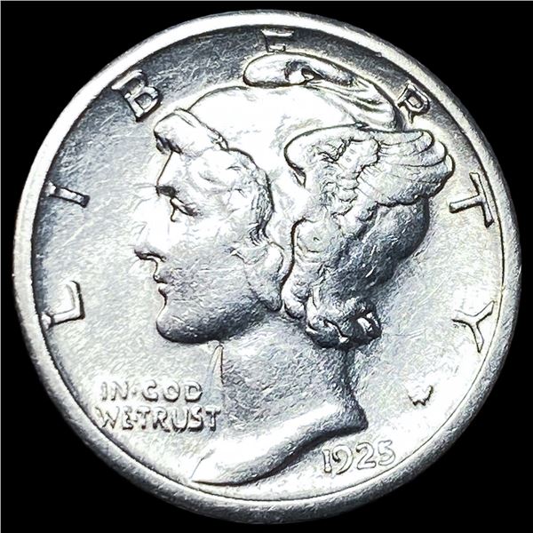 1925-S Silver Mercury Dime CLOSELY  UNCIRCULATED