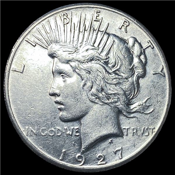 1927 Silver Peace Dollar CLOSELY UNCIRCULATED