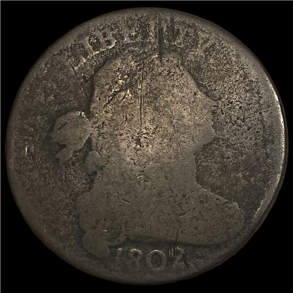 1802 Draped Bust Large Cent NICELY CIRCULATED