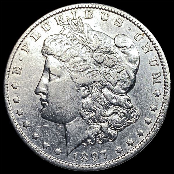 1897-O Silver Morgan Dollar NEARLY  UNCIRCULATED
