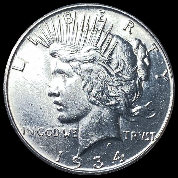 1934-D Peace Silver Dollar CLOSELY  UNCIRCULATED