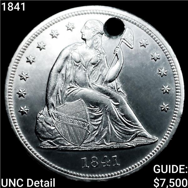 1841 Seated Liberty Dollar UNCIRCULATED