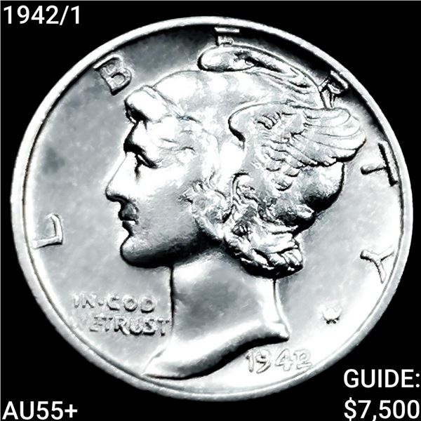 1942/1 Mercury Dime HIGH GRADE+