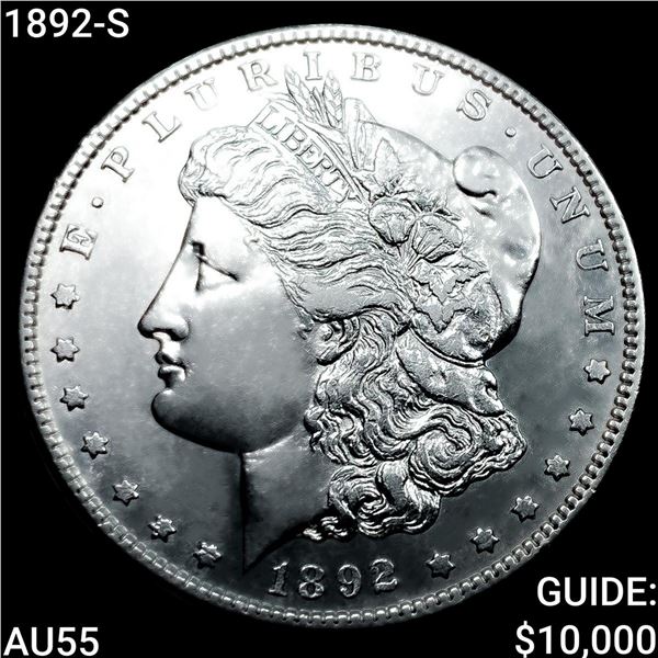 1892-S Morgan Silver Dollar HIGH GRADE