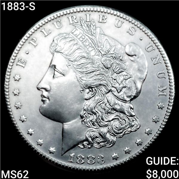 1883-S Morgan Silver Dollar UNCIRCULATED