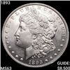Image 1 : 1893 Morgan Silver Dollar CHOICE BU