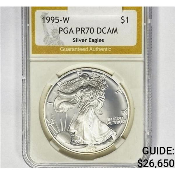 1995-W American Silver Eagle PGA PR70DCAM