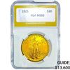 Image 1 : 1925 $20 Gold Double Eagle NTC MS65
