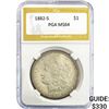 Image 1 : 1882-S Morgan Silver Dollar PGA MS64