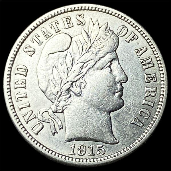 1915 Barber Dime CLOSELY UNCIRCULATED