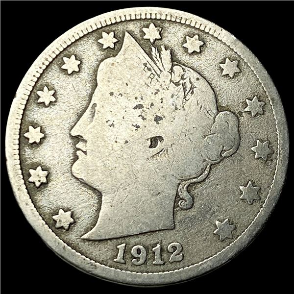 1912-D Liberty Head Nickel NICELY CIRCULATED