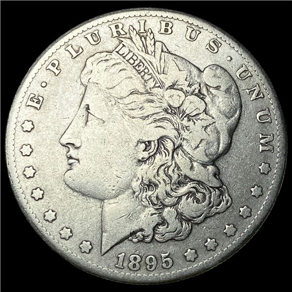 1895-O Silver Morgan Dollar ABOUT   UNCIRCULATED