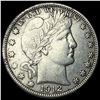 Image 1 : 1912-D Silver Barber Half Dollar CLOSELY   UNCIRCULATED