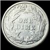 Image 2 : 1887 Silver Seated Liberty Dime CLOSELY   UNCIRCULATED
