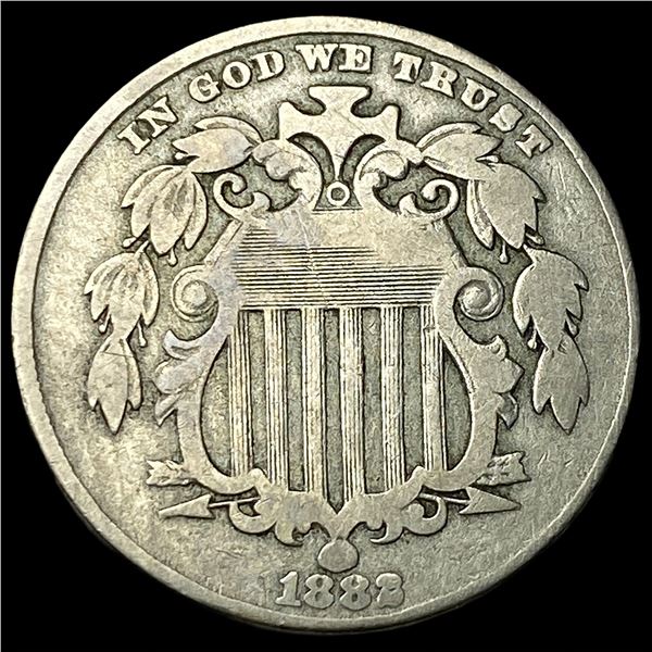 1882 Shield Nickel NICELY CIRCULATED