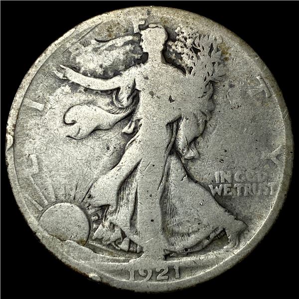 1921 Walking Liberty Half Dollar NICELY  CIRCULATED