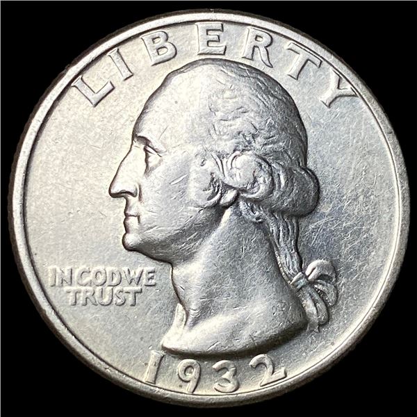 1932 Silver Washington Quarter CLOSELY  UNCIRCULATED