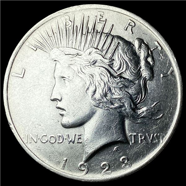 1923 Silver Peace Dollar CLOSELY UNCIRCULATED