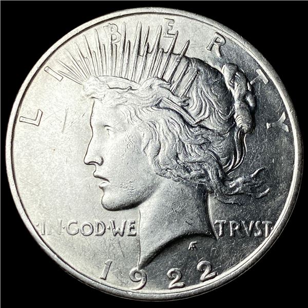 1922-D Silver Peace Dollar CLOSELY UNCIRCULATED