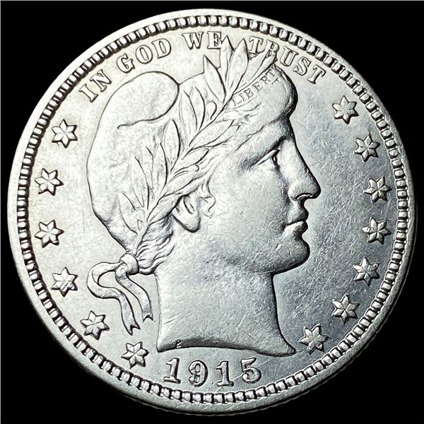 1915-D Silver Barber Quarter NEARLY  UNCIRCULATED