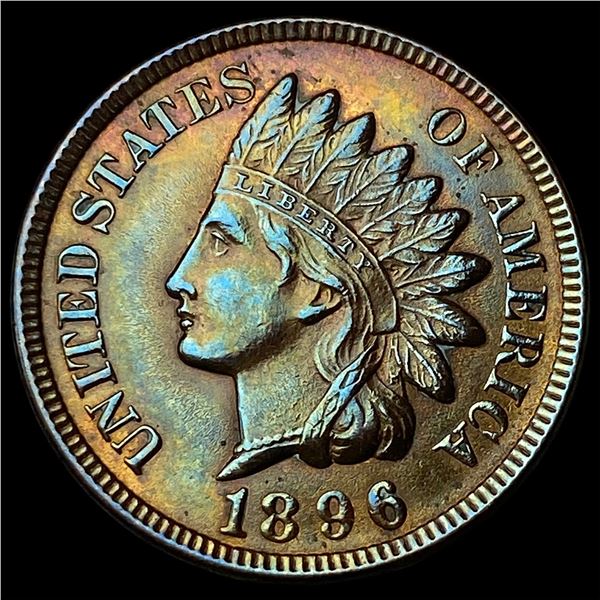 1896 Indian Head Cent CHOICE BU