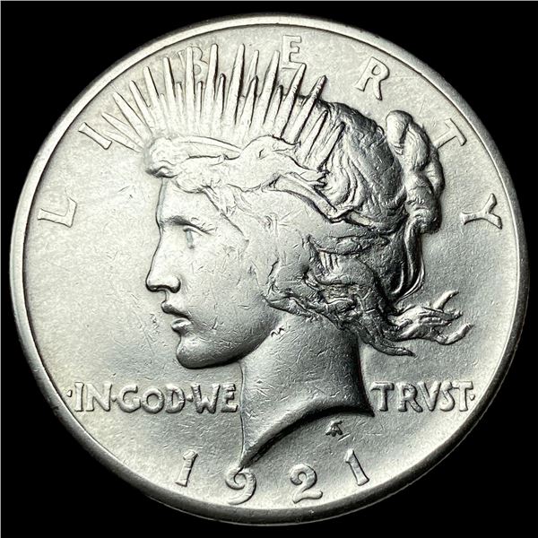 1921 Silver Peace Dollar CLOSELY UNCIRCULATED
