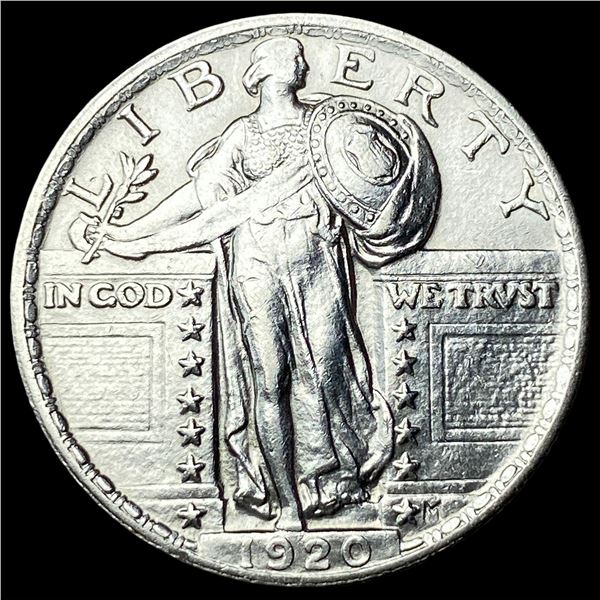 1920 Standing Liberty Quarter CHOICE AU