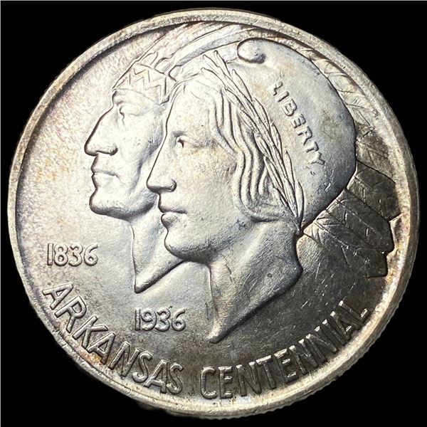 1938 Arkansas Silver Half Dollar CHOICE BU