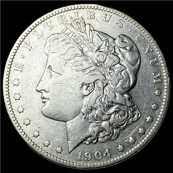 1904-S Silver Morgan Dollar NEARLY  UNCIRCULATED