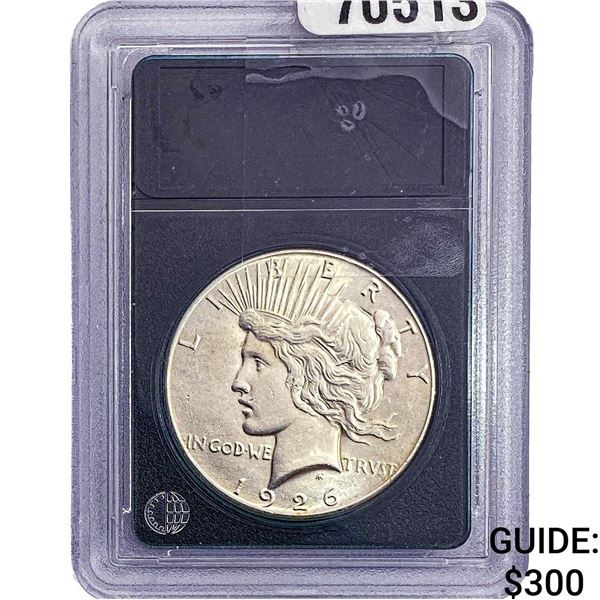 1926 Silver Peace Dollar