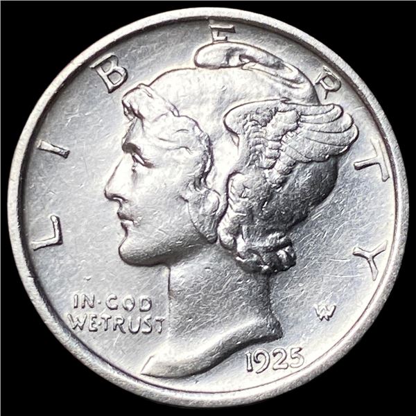1925-D Silver Mercury Dime CLOSELY UNCIRCULATED