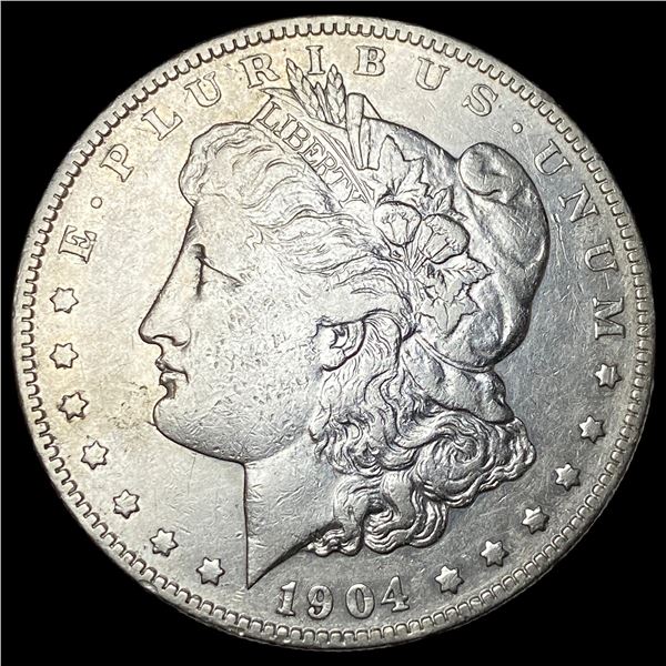 1904-S Silver Morgan Dollar NEARLY  UNCIRCULATED