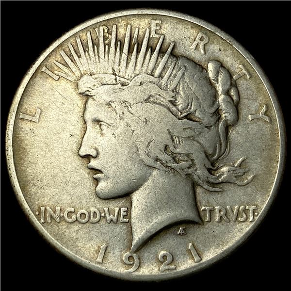 1921 Silver Peace Dollar LIGHTLY CIRCULATED