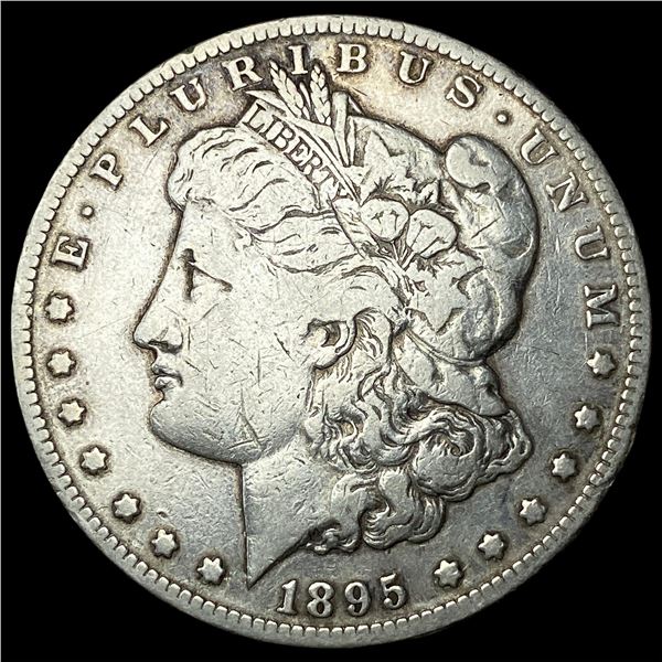 1895-S Silver Morgan Dollar LIGHTLY  CIRCULATED