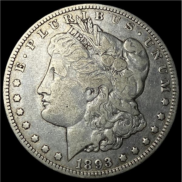 1893-O Silver Morgan Dollar LIGHTLY  CIRCULATED