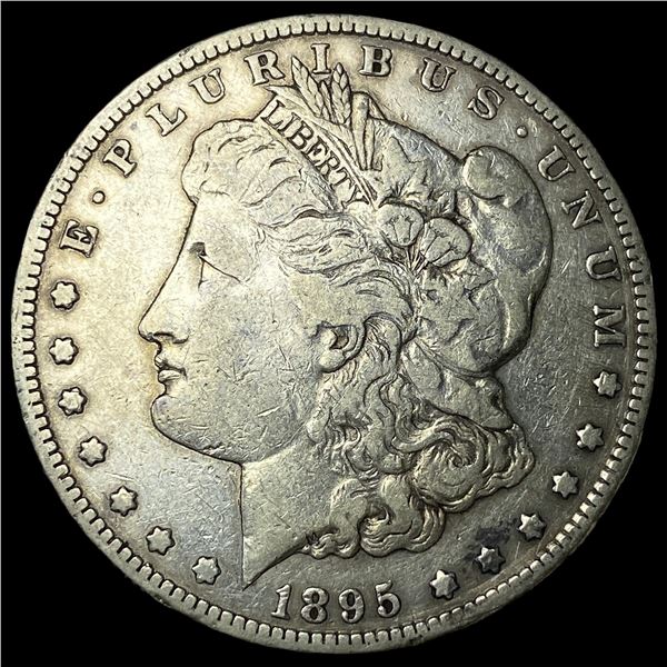 1895-S Silver Morgan Dollar LIGHTLY  CIRCULATED