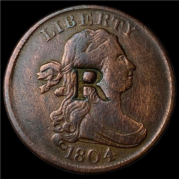 1804 Draped Bust Half Cent HIGH GRADE