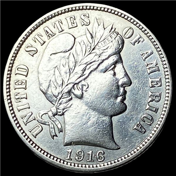 1916 Silver Barber Dime UNCIRCULATED