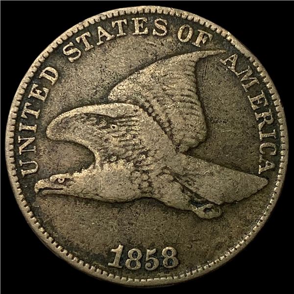 1858 Flying Eagle Cent LIGHTLY CIRCULATED