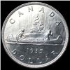 Image 2 : 1935 Canada Silver Dollar CLOSELY  UNCIRCULATED