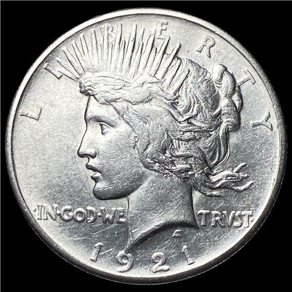 1921 Silver Peace Dollar CLOSELY UNCIRCULATED