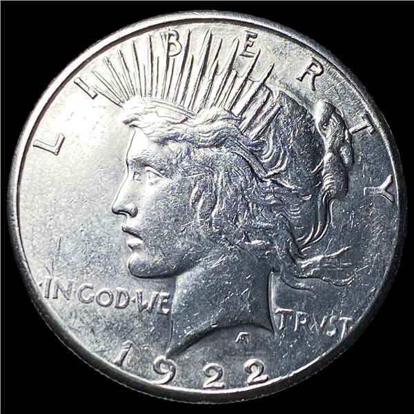 1922-S Silver Peace Dollar CLOSELY UNCIRCULATED
