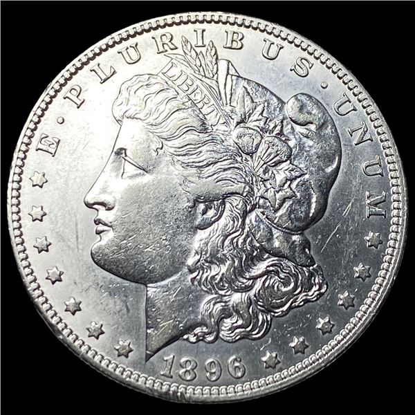 1896-O Silver Morgan Dollar CHOICE AU