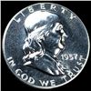 Image 1 : 1957 Franklin Half Dollar GEM PROOF