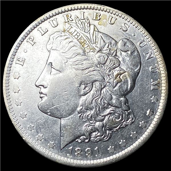 1891-O Silver Morgan Dollar CLOSELY  UNCIRCULATED