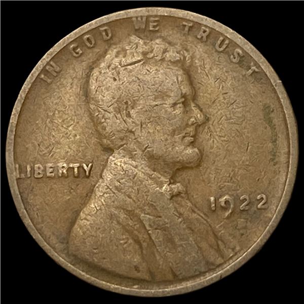 1922 No D Lincoln Wheat Cent LIGHTLY  CIRCULATED