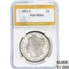 Image 1 : 1891-S Morgan Silver Dollar PGA MS63