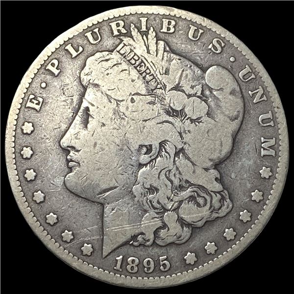 1895-S Silver Morgan Dollar NICELY CIRCULATED