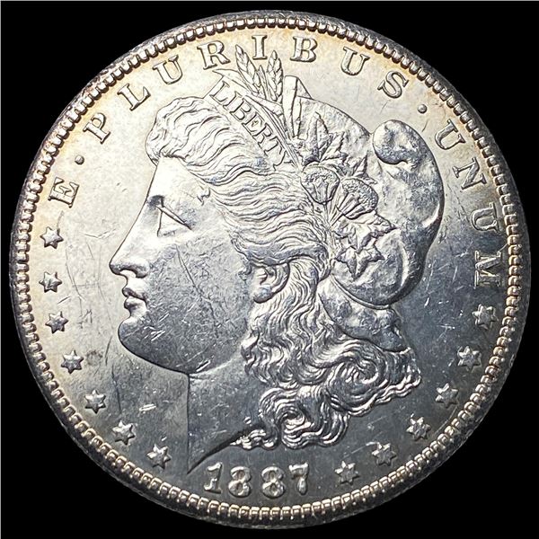 1887-S Morgan Silver Dollar UNCIRCULATED